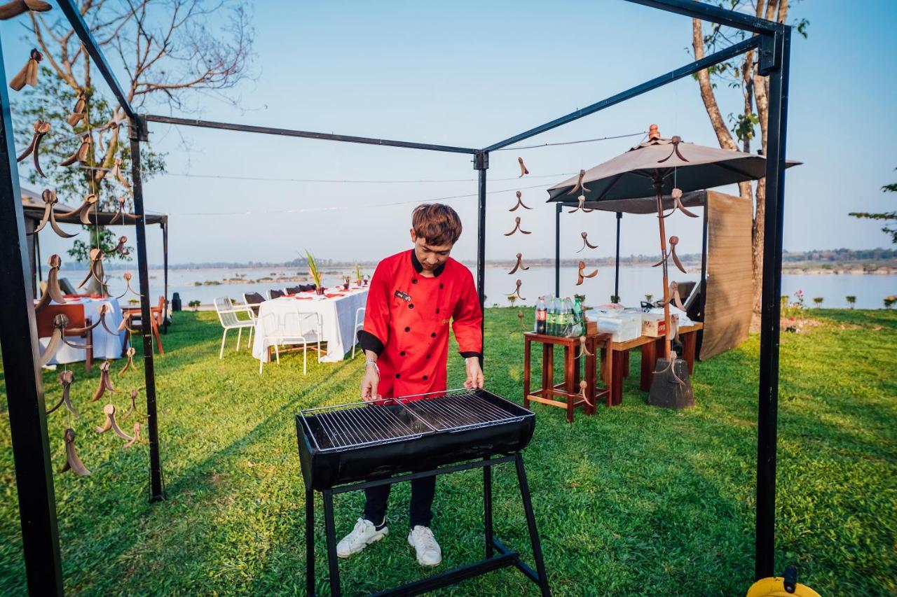 Hotel The Riviera Champasak Zewnętrze zdjęcie